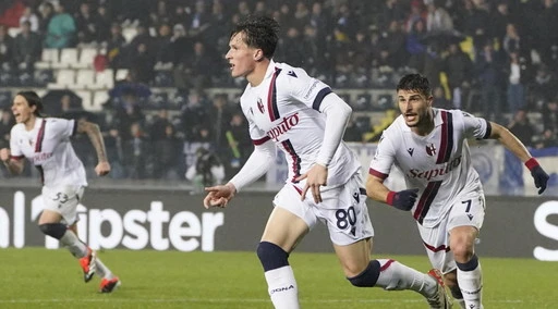 Il Bologna vince anche a Empoli: Fabbian, gol-Champions nel recupero