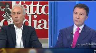 Otto e Mezzo, Travaglio in estasi manettara: "Meloni, ogni parola ...