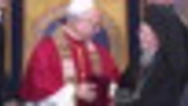 Papa Leone prega con il Patriarca di Costantinopoli Bartolomeo I