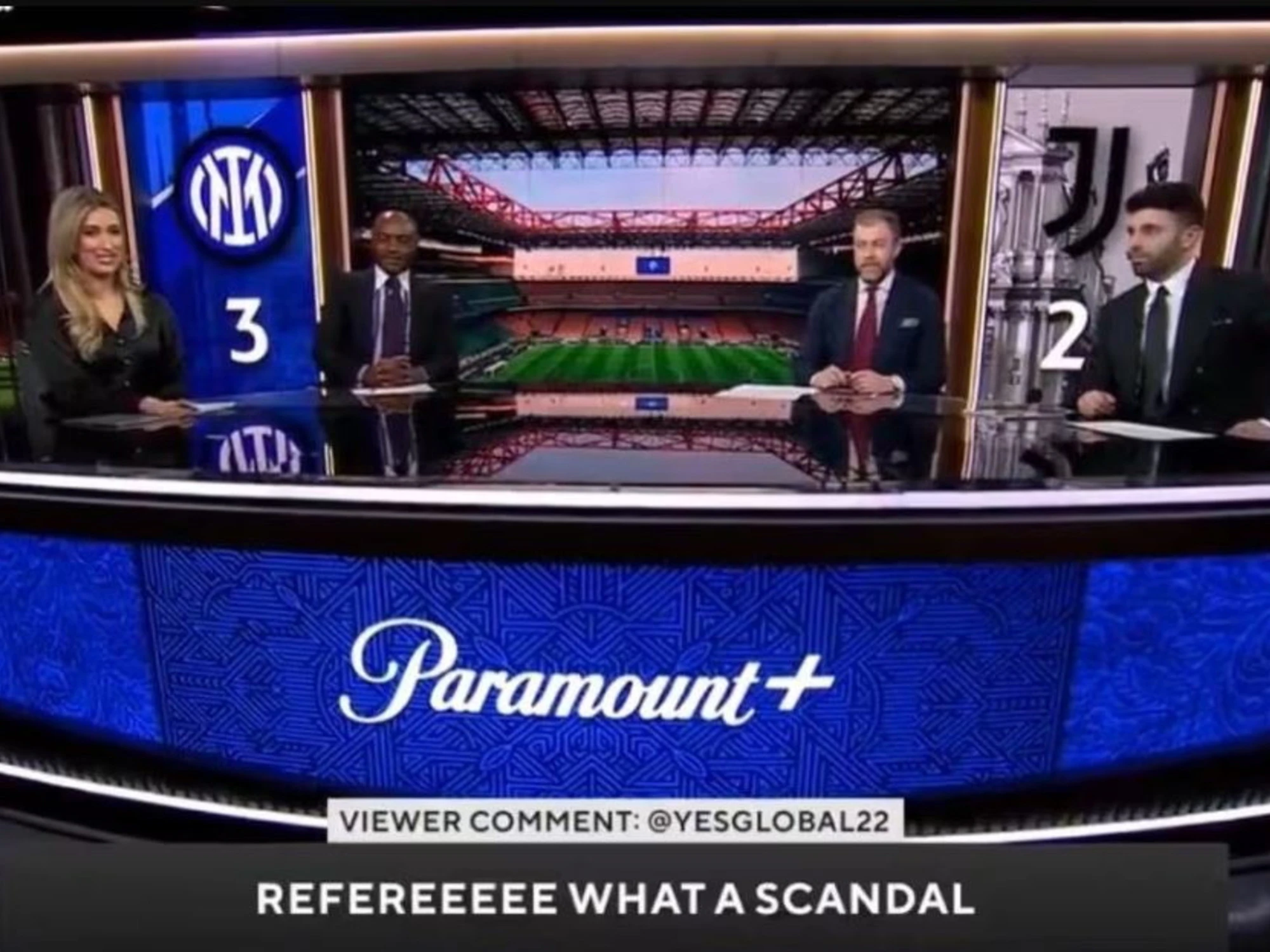 Inter-Juventus, un caso internazionale in tv: "Chi è stato il miglior giocatore nerazzurro"