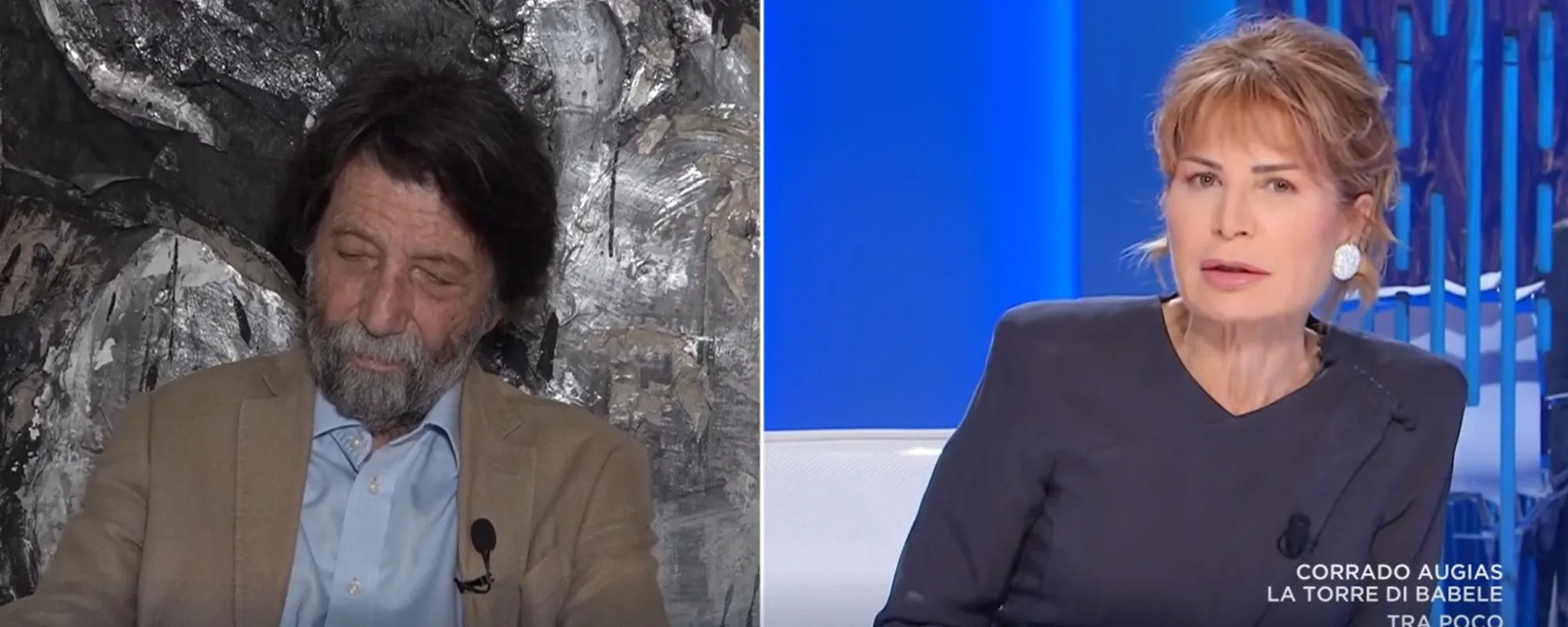 "Gruber smettiamola vivaddio!". Cacciari sbotta, Lilli di sasso