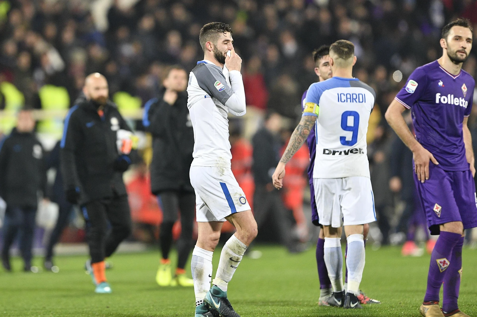Inter, Icardi e Handanovic non bastano: la Fiorentina fa 1-1 al 91'