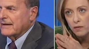 Giorgia Meloni e Pier Luigi Bersani, scontro su Speranza: "Davvero parla di lui?", "Con te dove saremmo"
