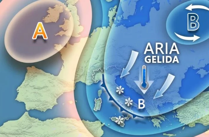 Meteo, irruzione artica: gelo a più riprese, in arrivo freddo e neve