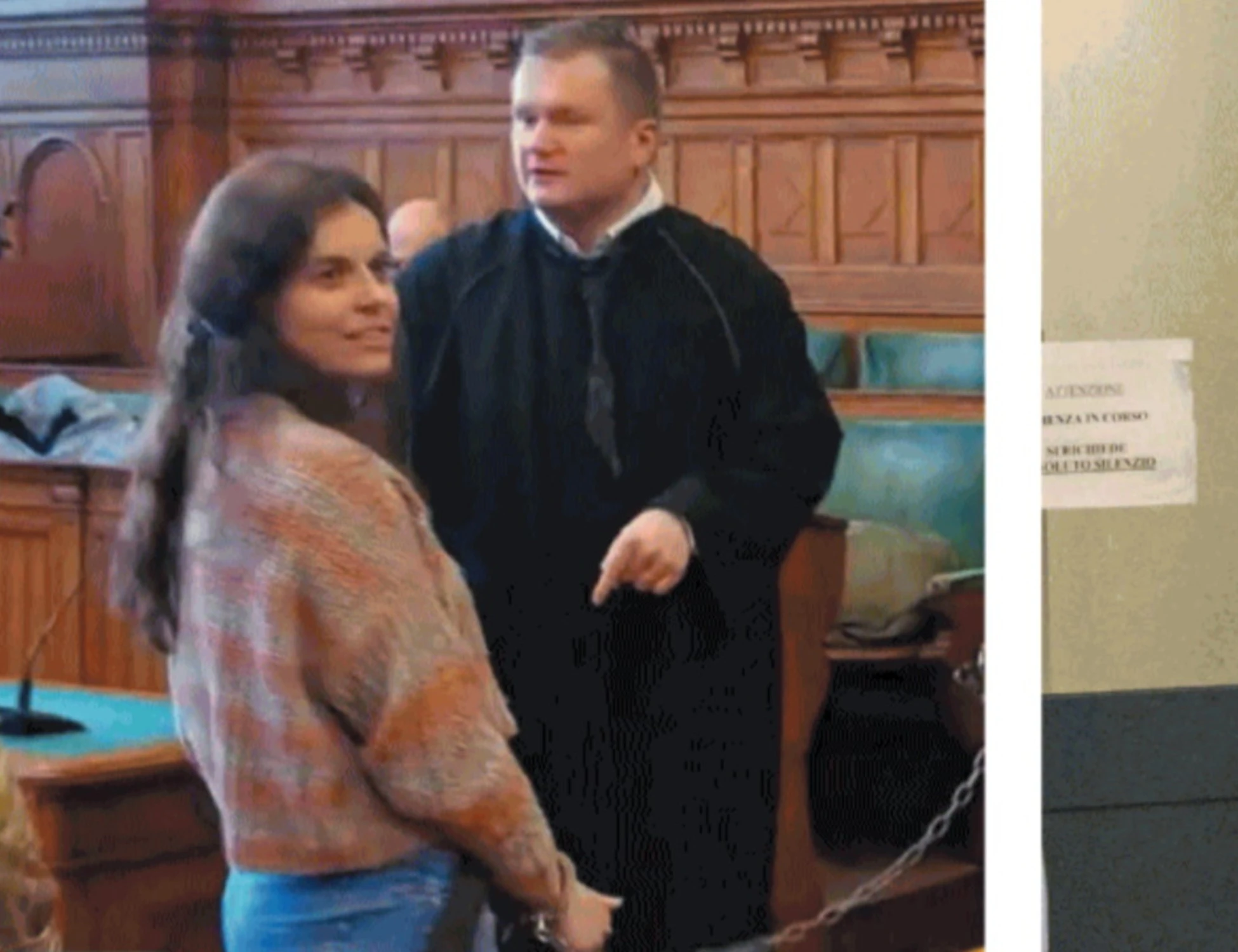 Ilaria Salis e Tatarella: gli incatenati in Italia non indignano nessuno