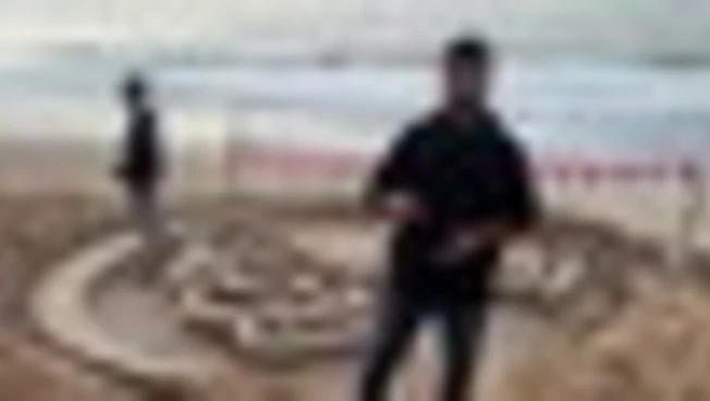 Spiaggia di Gaza, l'artista: vogliamo un Ramadan libero dalla guerra