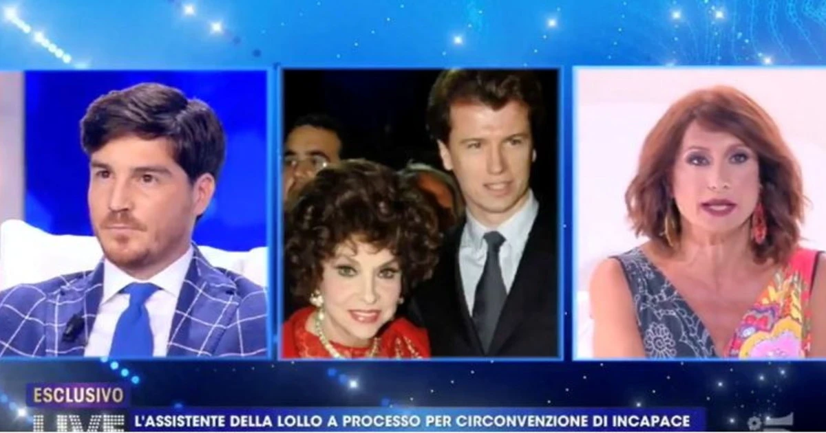 Gina Lollobrigida, polemiche dalla d'Urso tra l'assistente dell'attrice e il presunto marito: "Vado a processo, ma..."