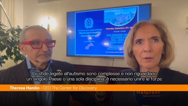 Autismo, Hamlin "Necessario che i Paesi uniscano le forze"
