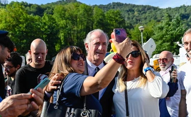 Pontida, Luca Zaia irride Vannacci: "Gli antichi romani dicevano..."