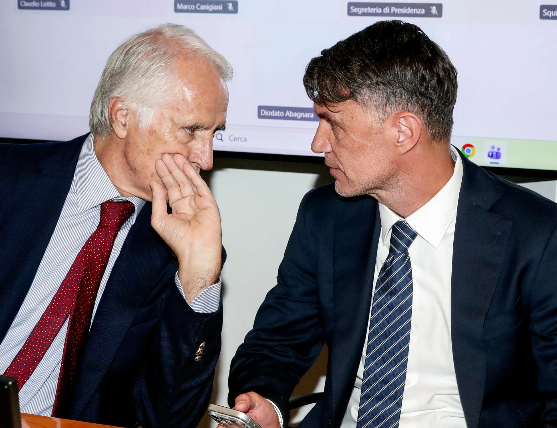 Maldini e Malagò è finita in rissa: Leonardo propone un altro nome, scatta il vaffa