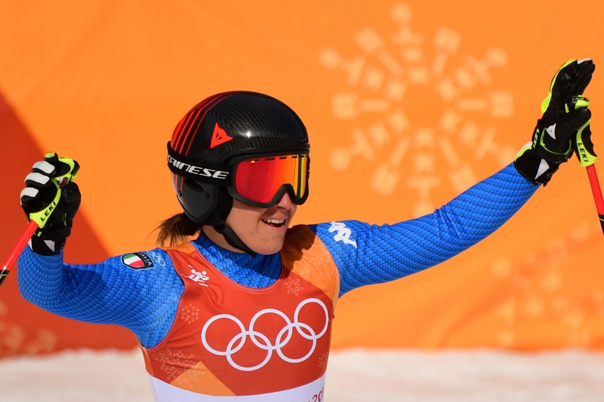 Sofia Goggia medaglia d'oro alle Olimpiadi in discesa libera