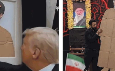 Di Khamenei c'è soltanto il cartonato