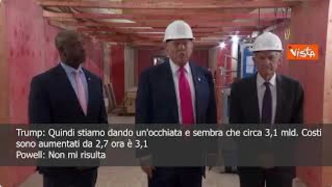 Presidente Fed scuote testa mentre Trump afferma che costo ristrutturazione sede è troppo alto