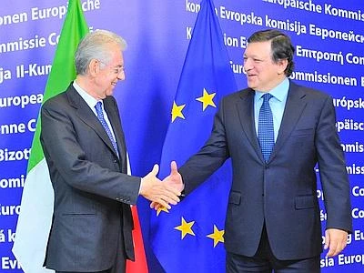 Dall'Fmi e da Barroso sostegno a Monti: "Italia continui su questa strada"