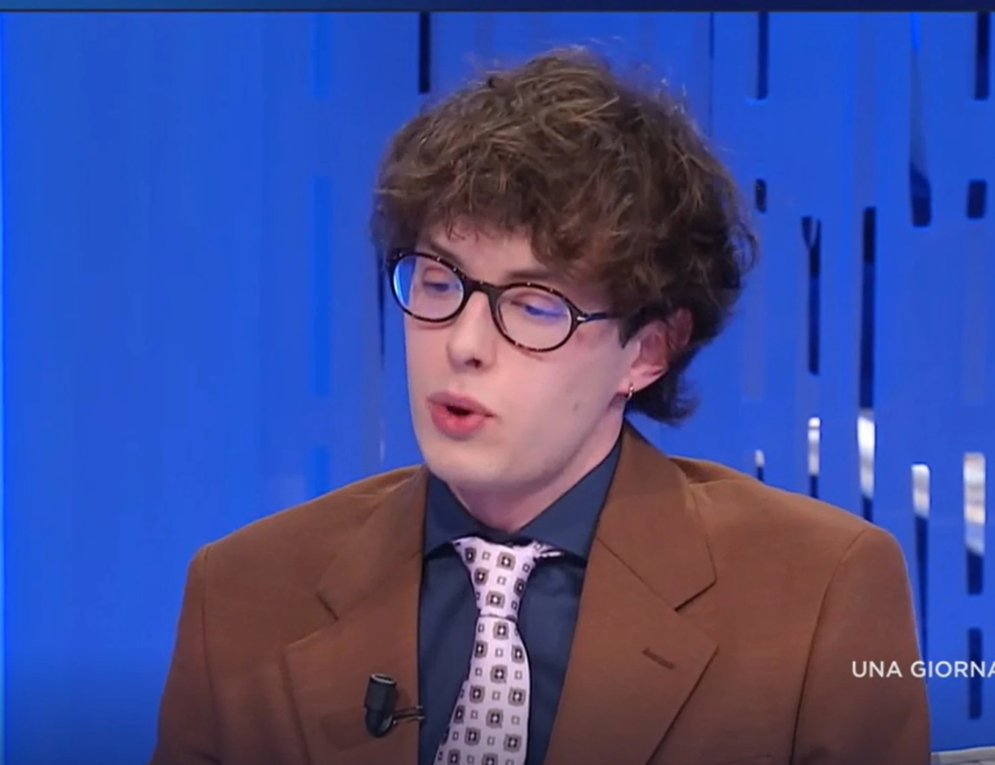 Otto e mezzo, il baby guru della sinistra Giuliani insulta Meloni: "Patridiota"