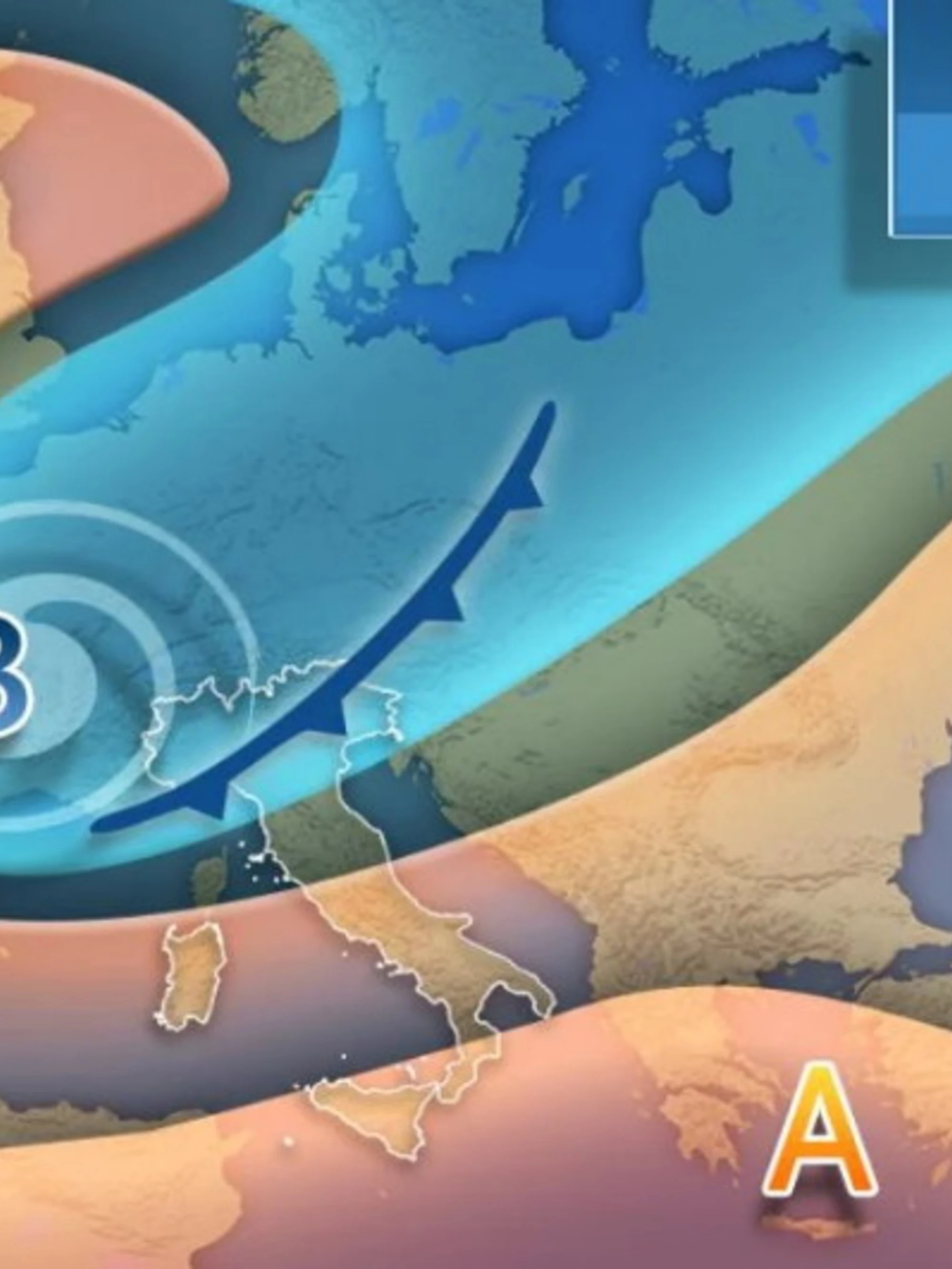Meteo "punitivo": piogge, nubifragi e freddo. Settimana da incubo
