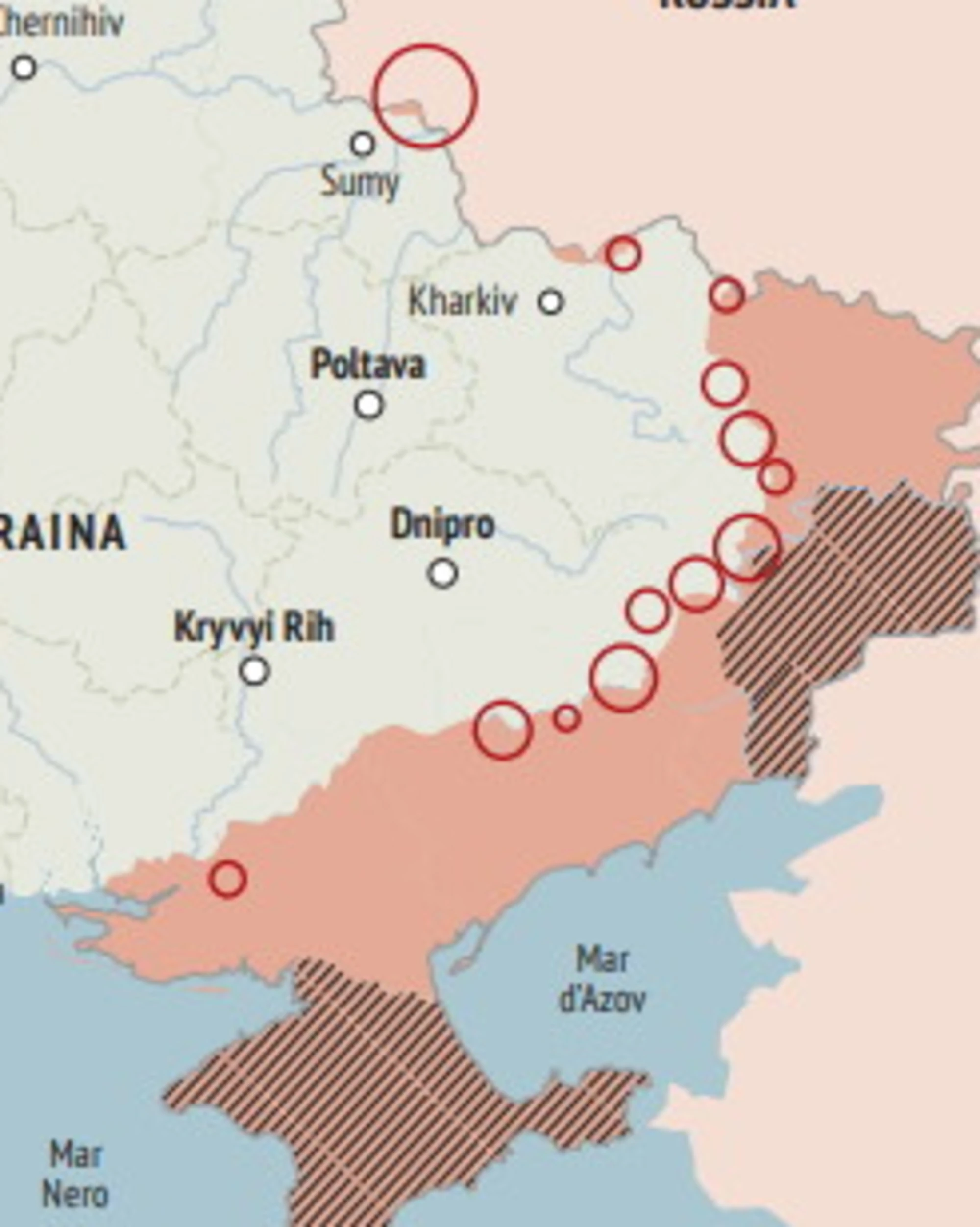 Ucraina, ecco come potrebbero essere i nuovi confini: cambia tutto?