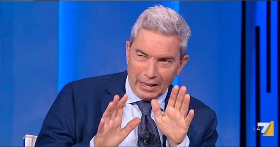 Otto e mezzo, Antonio Padellaro e la vergogna su Matteo Salvini ed Elisa Isoardi: "Claretta Petacci..."