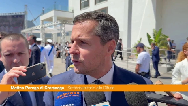 Perego "La Marina militare è portatrice di pace e difesa int