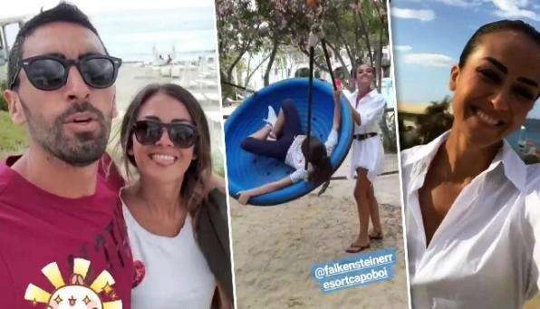 Giorgia Palmas, vacanze bollenti con Filippo Magini: spunta anche la piccola Sofia