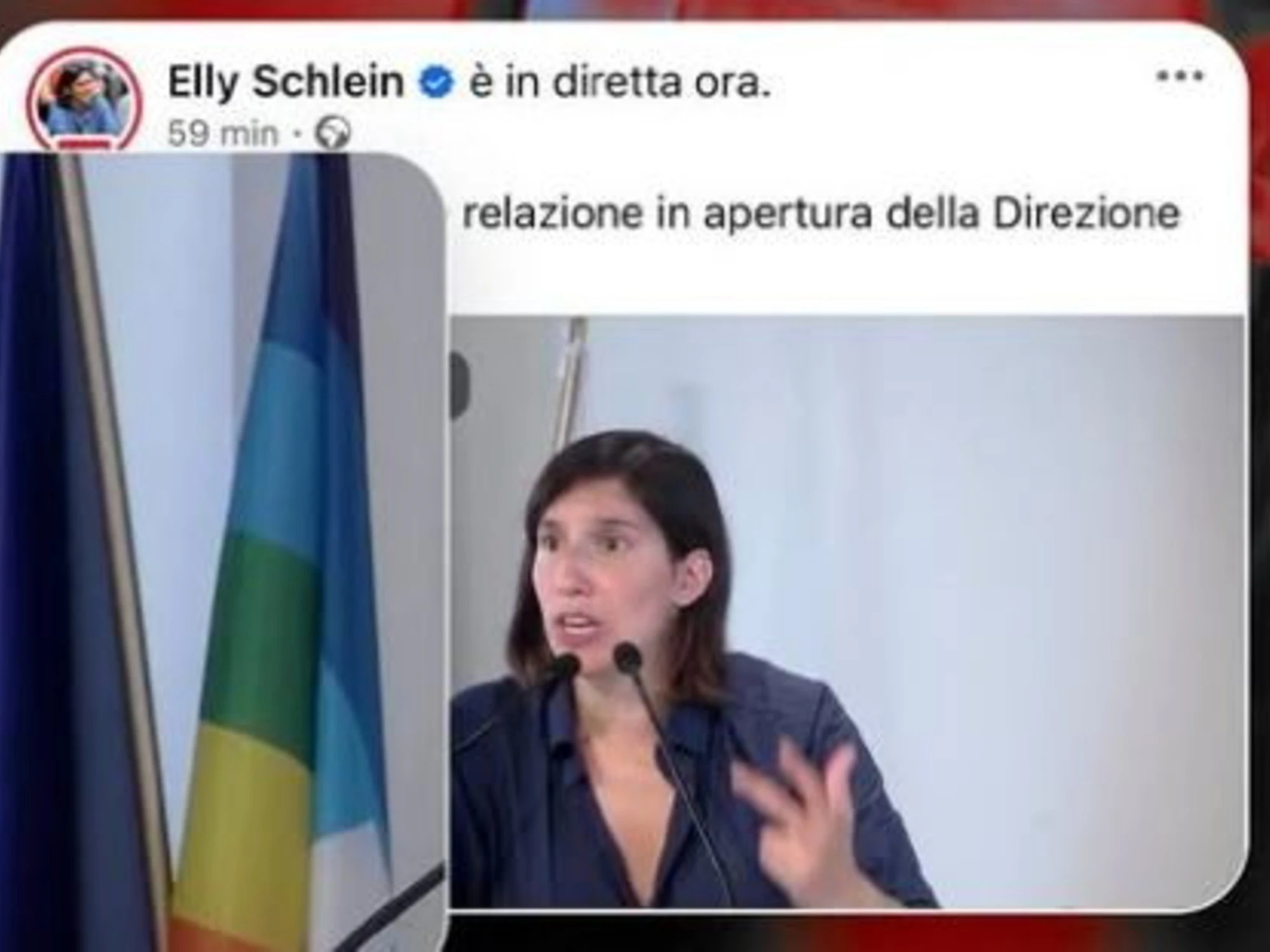 "Il solito grande assente, il tricolore": Fdi umilia il Pd, cos'è successo mentre parlava Schlein
