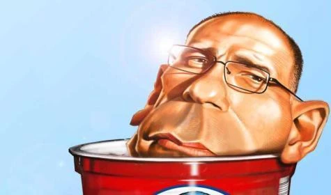 Enrico Letta visto da Benny 