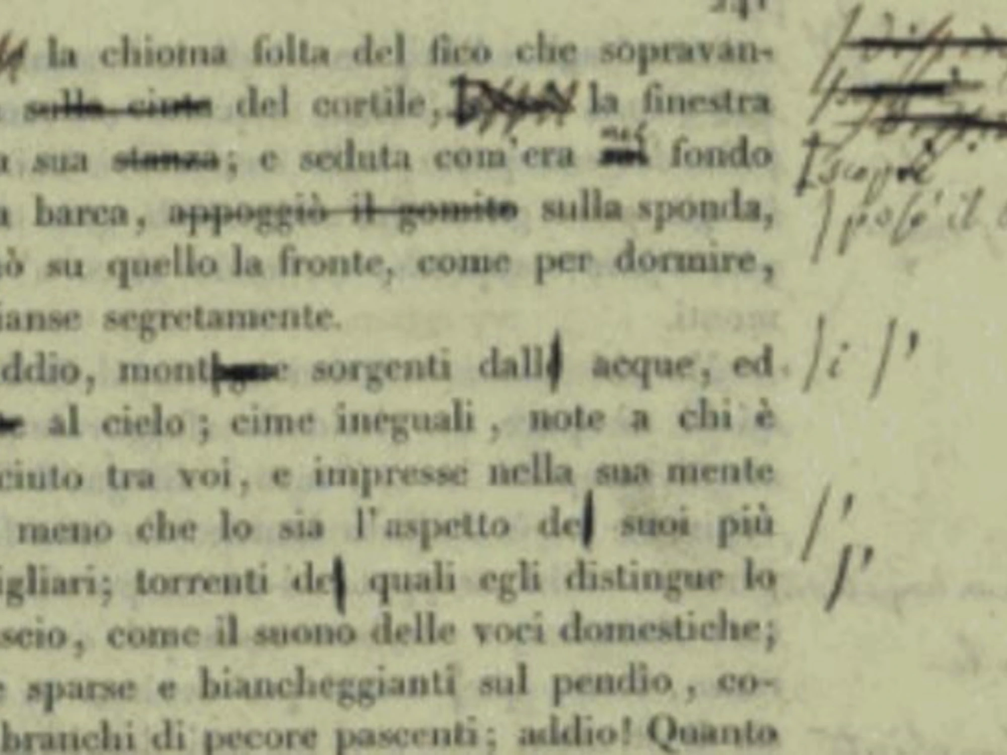 Bozze, correzioni, ripensamenti Così vede la luce un capolavoro
