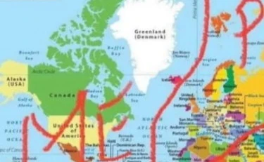 Russia, la mappa che terrorizza il mondo: il pianeta in tre spicchi