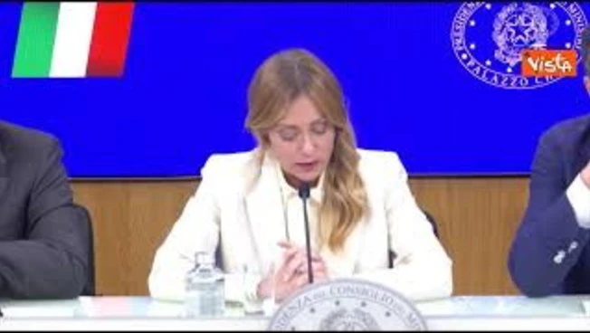 Manovra, Meloni: Non è contro qualcuno, penso che banche e assicurazioni capiscano