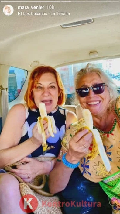 Mara Venier e la foto che fa impazzire Instagram: "L’unico frutto dell’amore… è la banana"