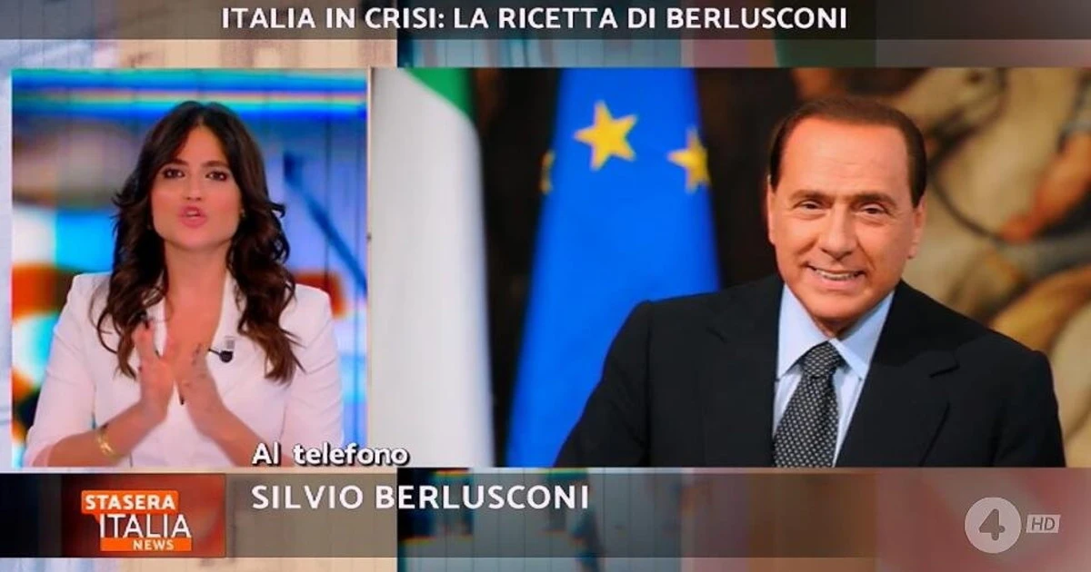 Stasera Italia, berlusconi ringrazia la Gentili? Quando lei lo insultava sulle olgettine: definizione da brividi