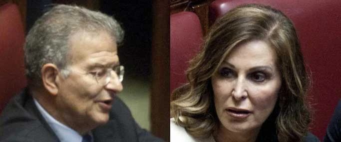 Fabrizio Cicchitto e Daniela Santanchè