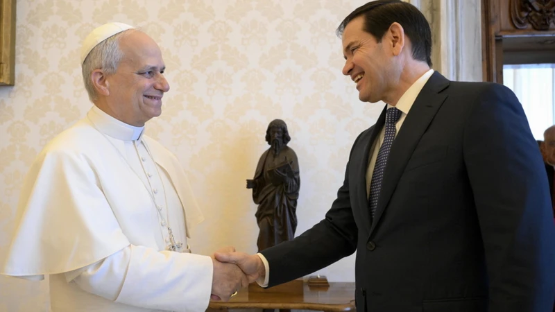 Marco Rubio incontra Leone XIV dopo gli attacchi di Trump al Papa