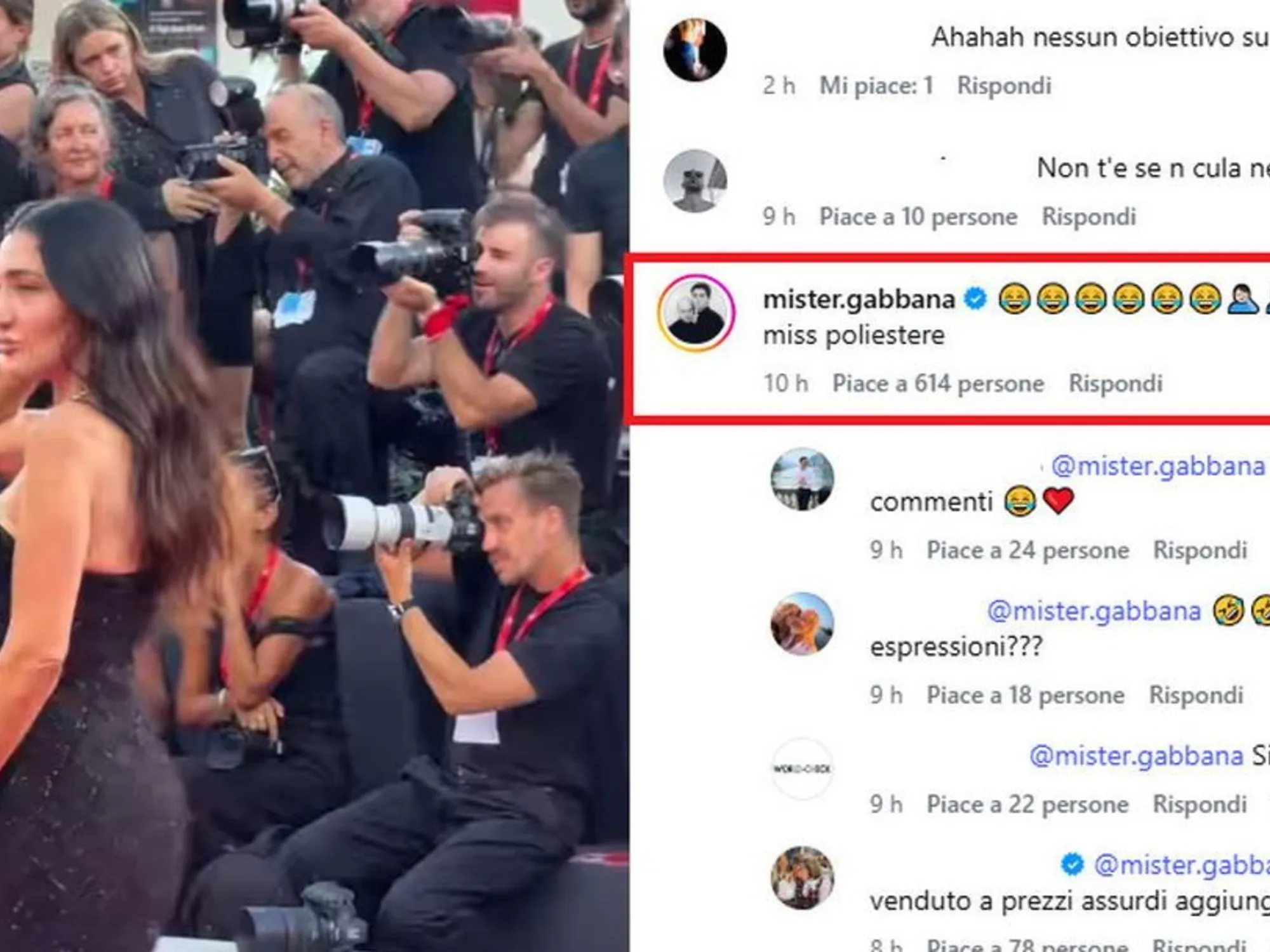 Leggi l'articolo: "Miss poliestere": la rissa tra Gabbana e Elisabetta Franchi