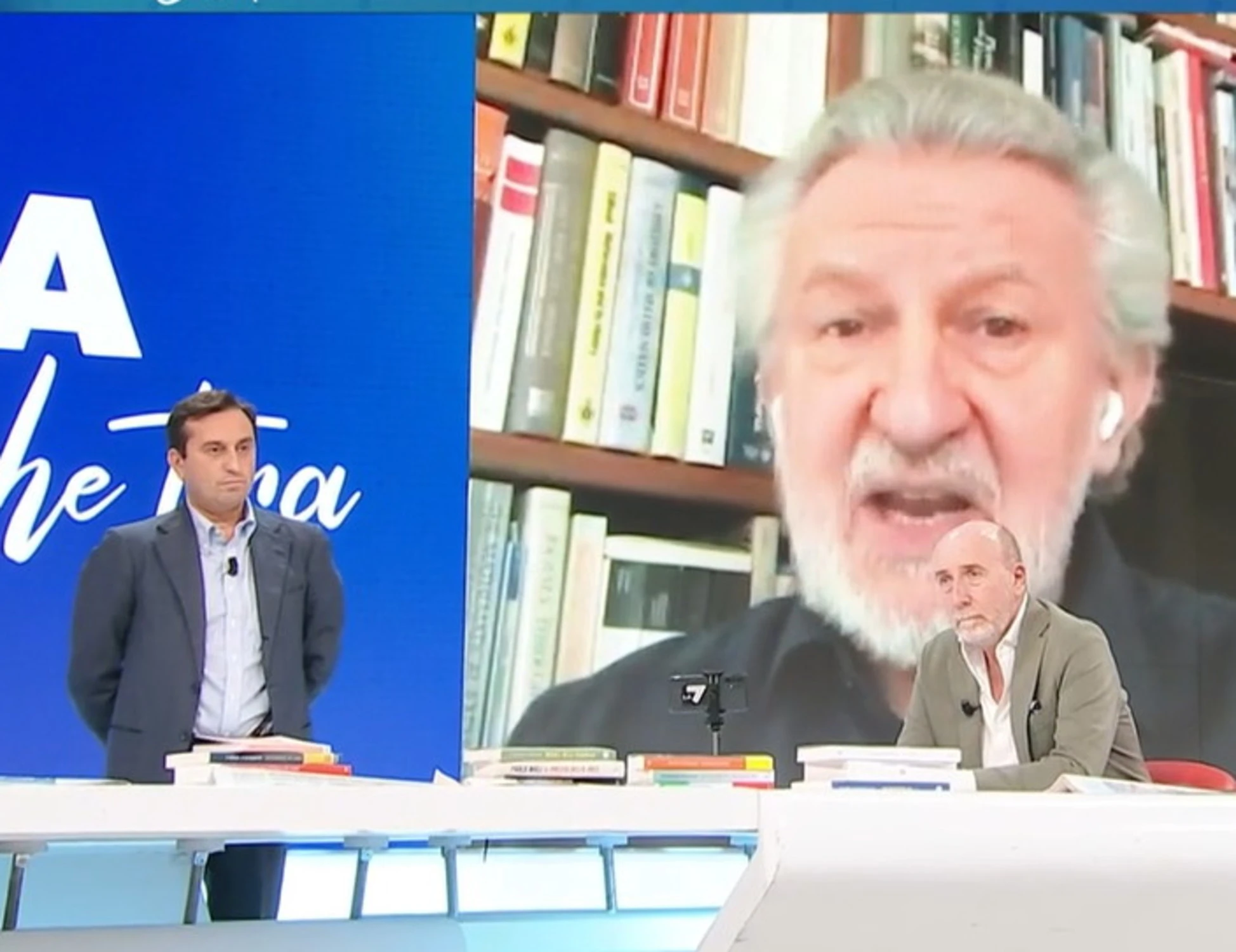 David Parenzo ferma Odifreddi: "Cosa le sfugge", che figura