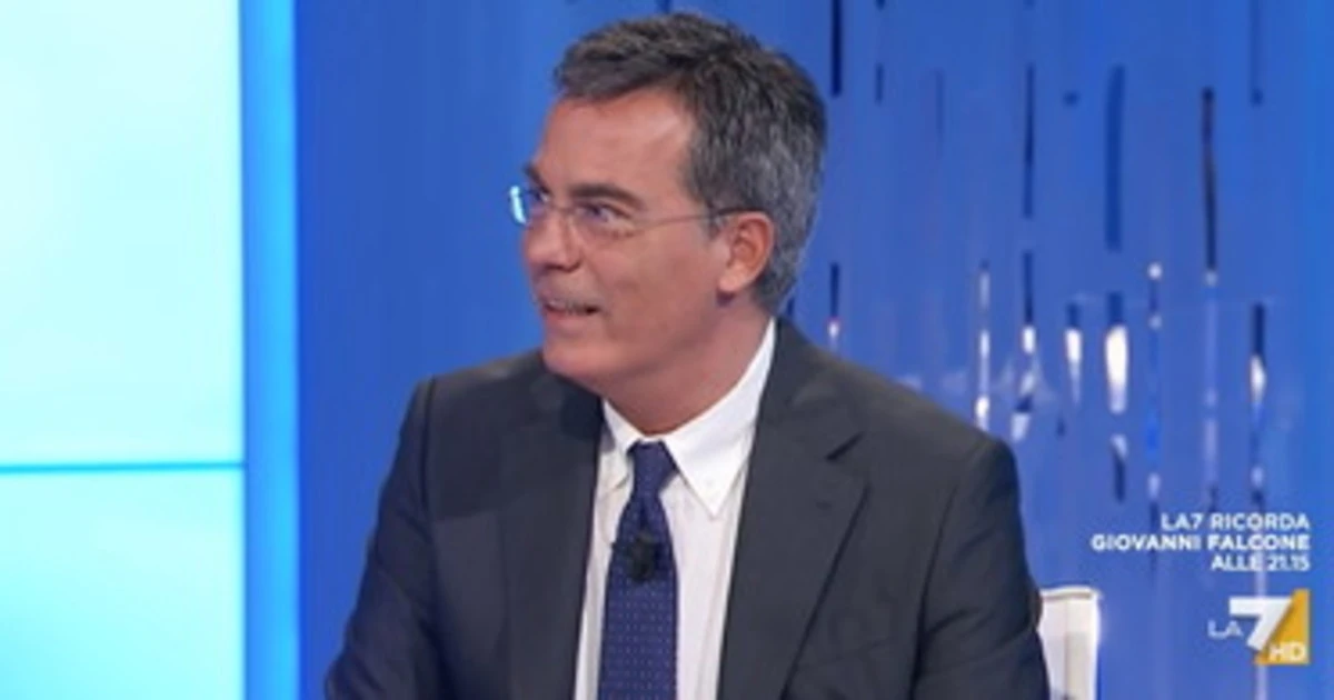 Otto e Mezzo, Gruber e la domanda a bruciapelo: "Sei filo-Putin?", la clamorosa reazione di Floris