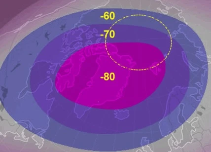 Paura nella stratosfera. Meteo, occhio a questa data: come gli Usa? Molto peggio...