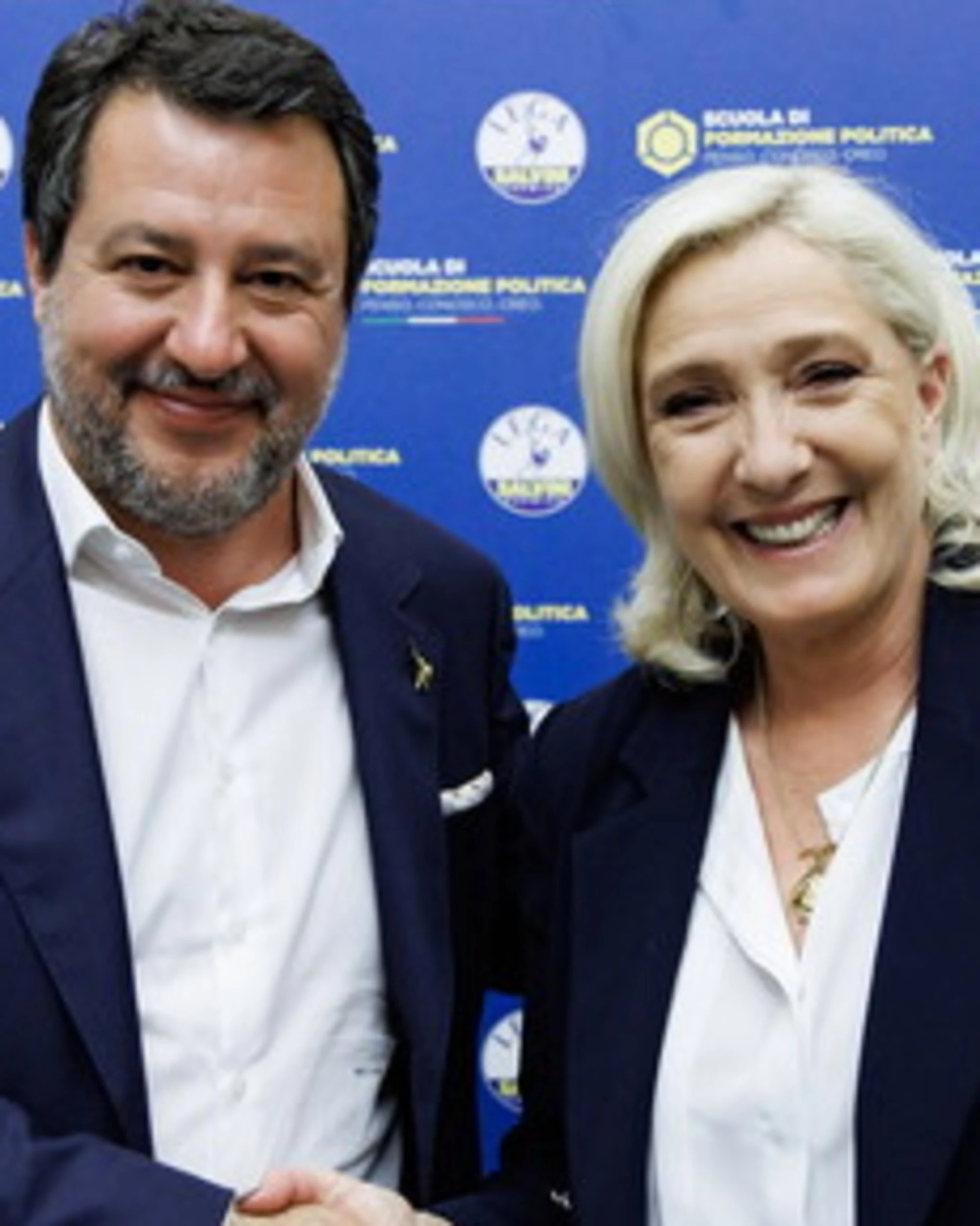 Le Pen: "Salvini coraggioso, Meloni? Risultati importanti"