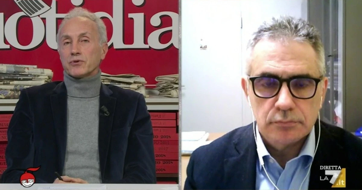 DiMartedì, Marco Travaglio infierisce contro Giuseppe Conte: "La testa sulle spalle, almeno per due giorni"