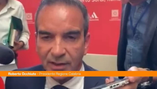 Occhiuto "Non ho l'ambizione di guidare Forza Italia"