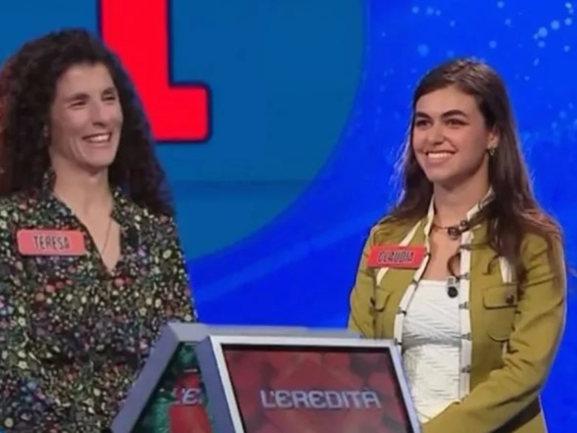 L'Eredità, che figuraccia di Teresa: "Mario Rossi"