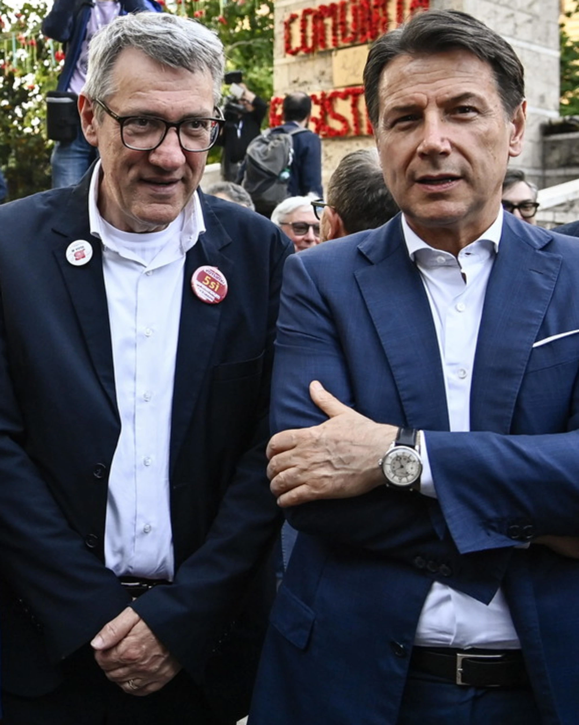 Conte, Landini, Schlein: come vi permettete di offendere l'Italia che non sta con voi?