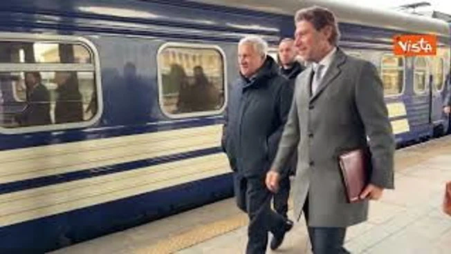 Il ministro degli Esteri Tajani arriva a Kiev per riunione capi diplomazie Ue