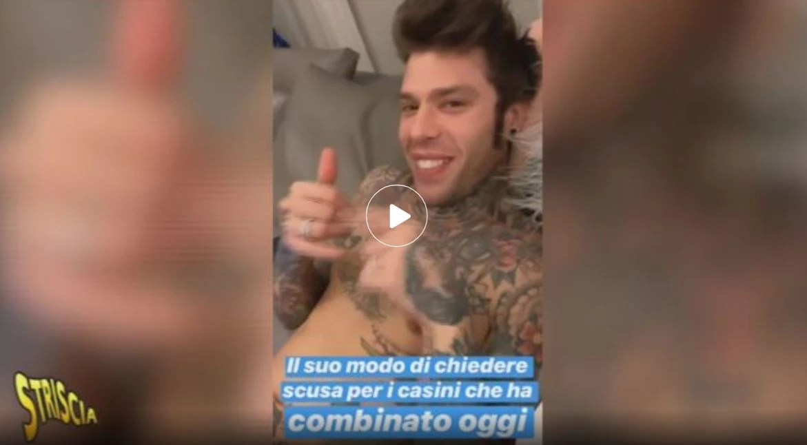 Striscia la notizia, Fedez inguaia la cognata e si autoumilia: come poteva rovinarle la vita