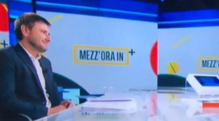 Alessandro Di Battista a Mezz'ora in più: "Renzi si fa pagare per essere ascoltato, dovrebbe essere proibito per legge"