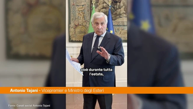 Tajani "Nessun italiano all'estero è stato lasciato solo"