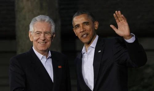 Obama e Merkel: votate Monti