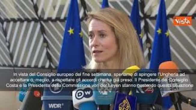 Guerra Ucraina, Kallas: Spingeremo l'Ungheria a rispettare gli accordi