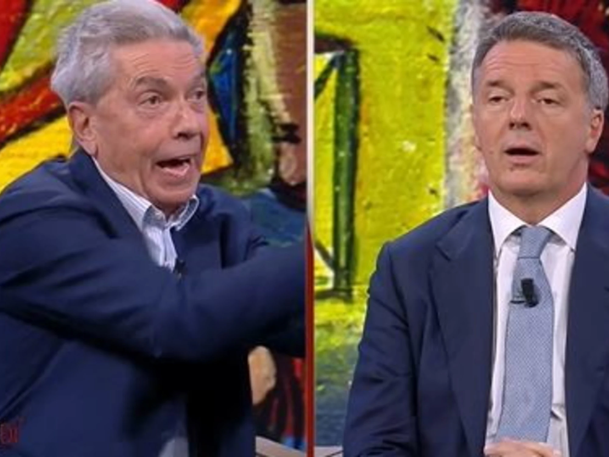 "Ce l'hai con me", "Ma con chi parlo?!": scontro durissimo a Di Martedì 