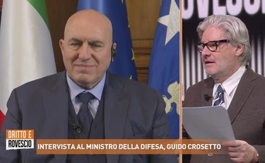 Dritto e Rovescio, Guido Crosetto: "Cosa può accadere agli italiani in Iran"